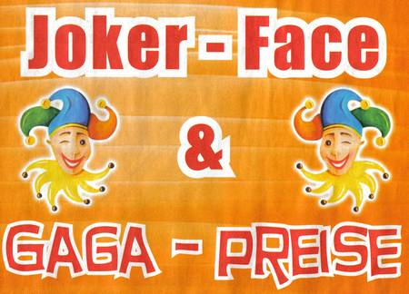 Joker-Face & Gaga-Preise