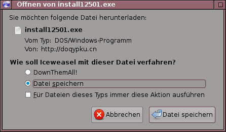 Download-Fenster