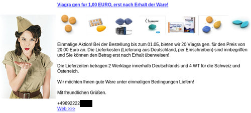 Viagra gen für 1,00 EURO, erst nach Erhalt der Ware!