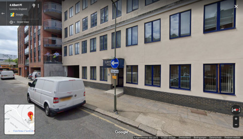 Das Lawford House in Google Street View