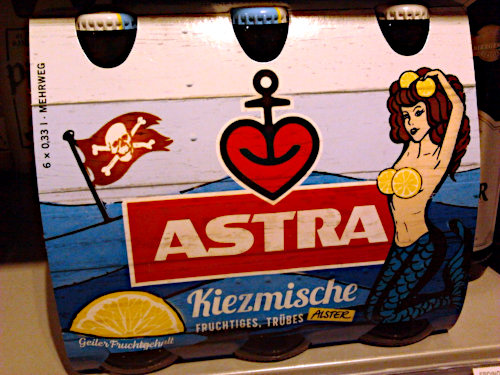 Sechserträger Bier, Astra Kiezmische