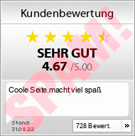 TRUSTED SHOPS: 'Sehr gut'
