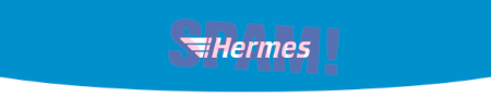 Hermes-Logo aus der Spam