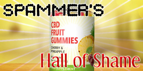 Spammer's Hall of Shame: CBD-Fruchtgummis von Cardio Health