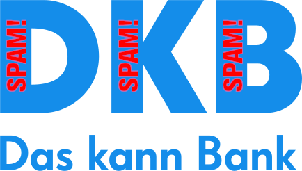 Logo der DKB mit dem Claim 'Das kann Bank'