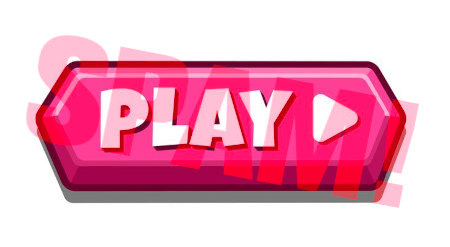 Nachgeladenes Bild in der Spam: Ein riesengroßer Play-Button.
